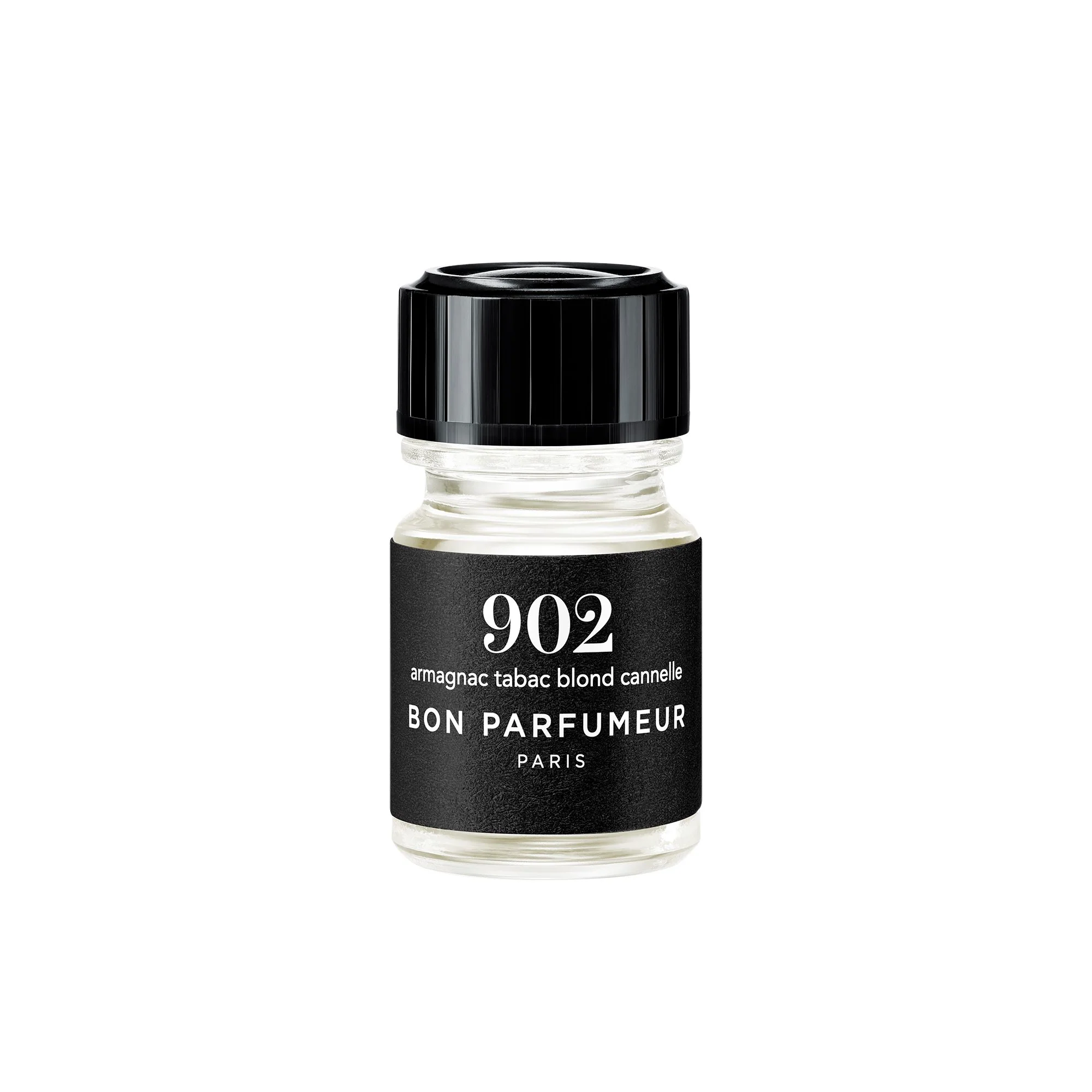 902 (2.5ml): Armagnac, blond tobacco, cinnamon