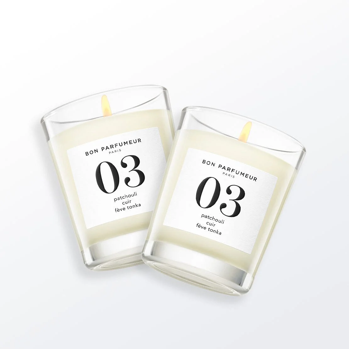 Small Candle 03 with patchouli, leather, and tonka bean - Image 3